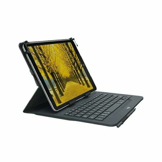 Logitech Tastatur Huelle Tablet Schutz Universal Folio ITA QWERTY Praktisch Sicher