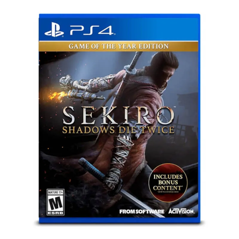 Sekiro Shadows Die Twice GOTY - PS4.