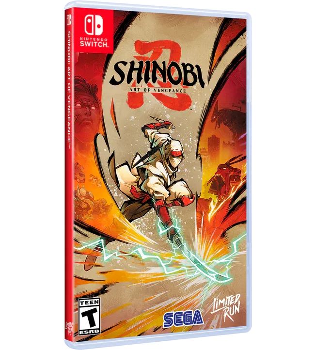 Shinobi Art of Vengeance - Limited Run (Cartridge)- Nintendo Switch