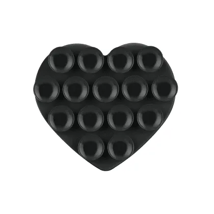 Silikon Saugnapfpad in Herzform