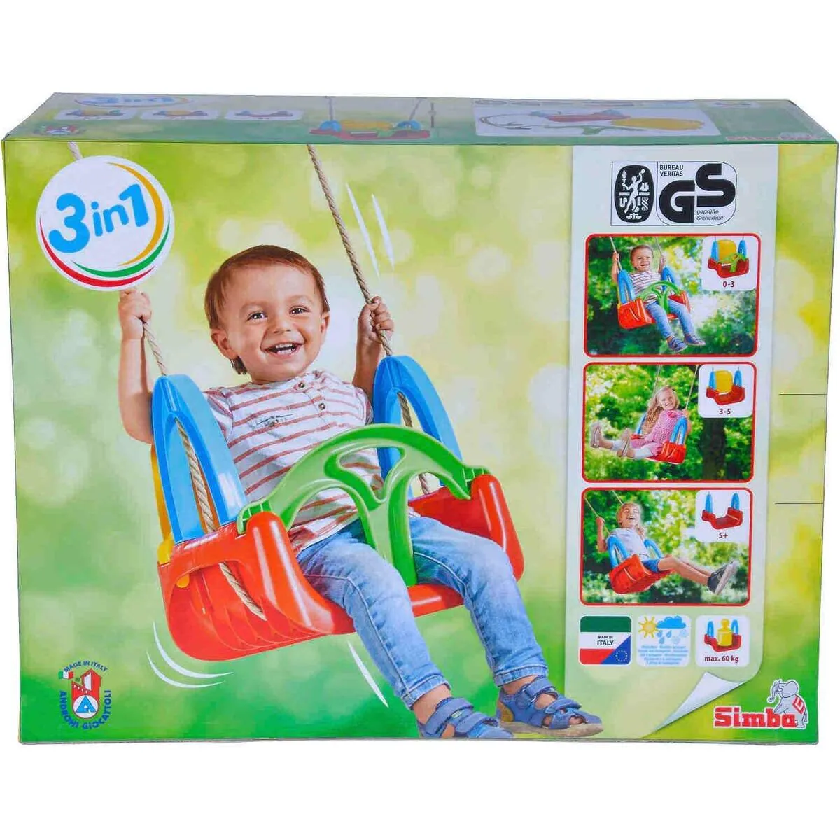 Simba 3 in 1 Schaukel mitwachsend