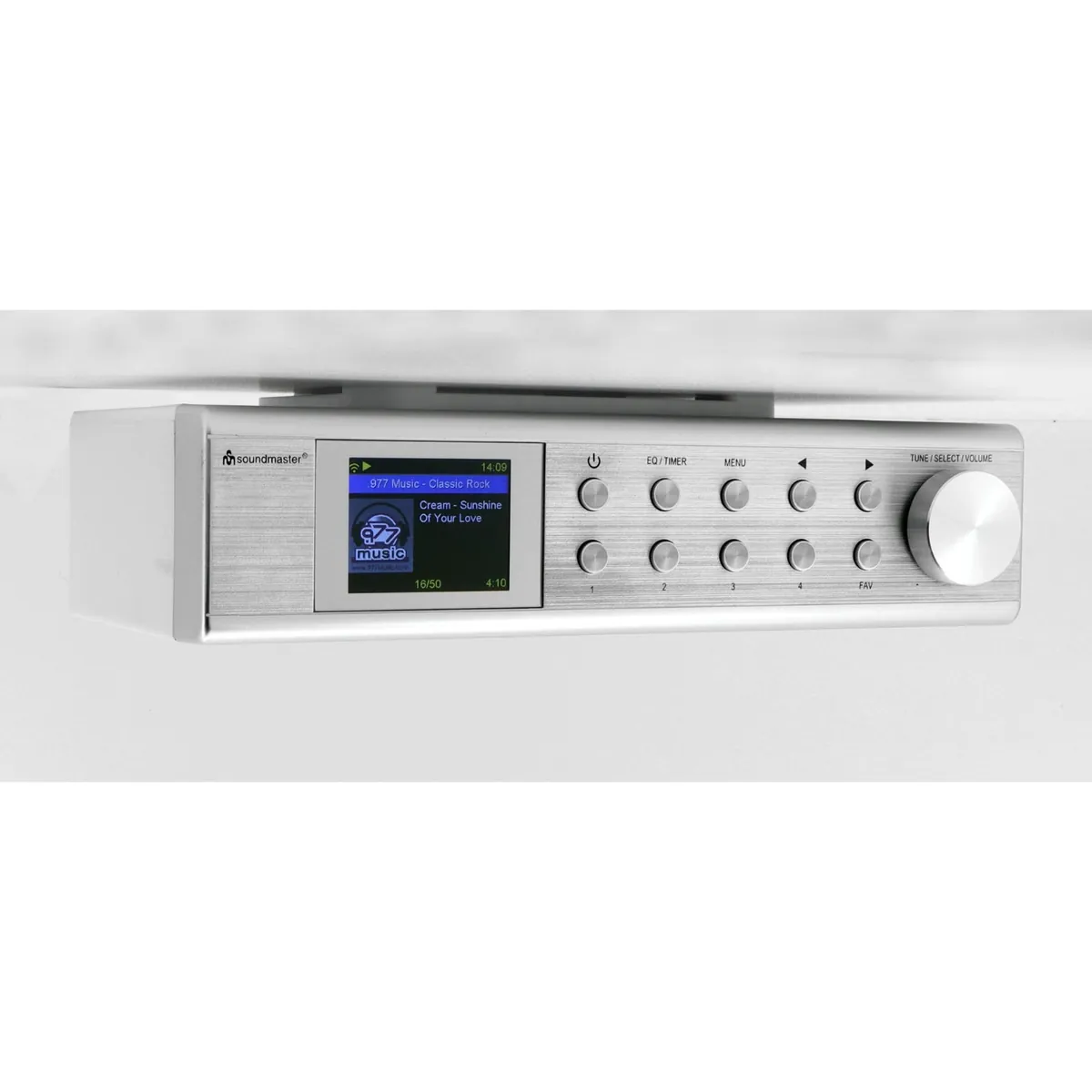 Soundmaster IR1500SI Küchenradio Internetradio Unterbauradio Netzwerkplayer WLAN DAB+ UPNP Bluetooth