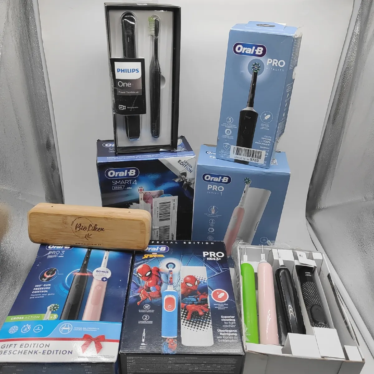Oral B elektrische Zahnbürsten Schallzahnbürsten IO für Bastler Zahnp