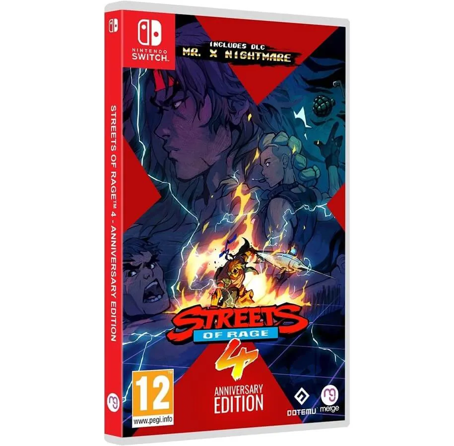 Streets of Rage 4 Anniversary Edition - Switch