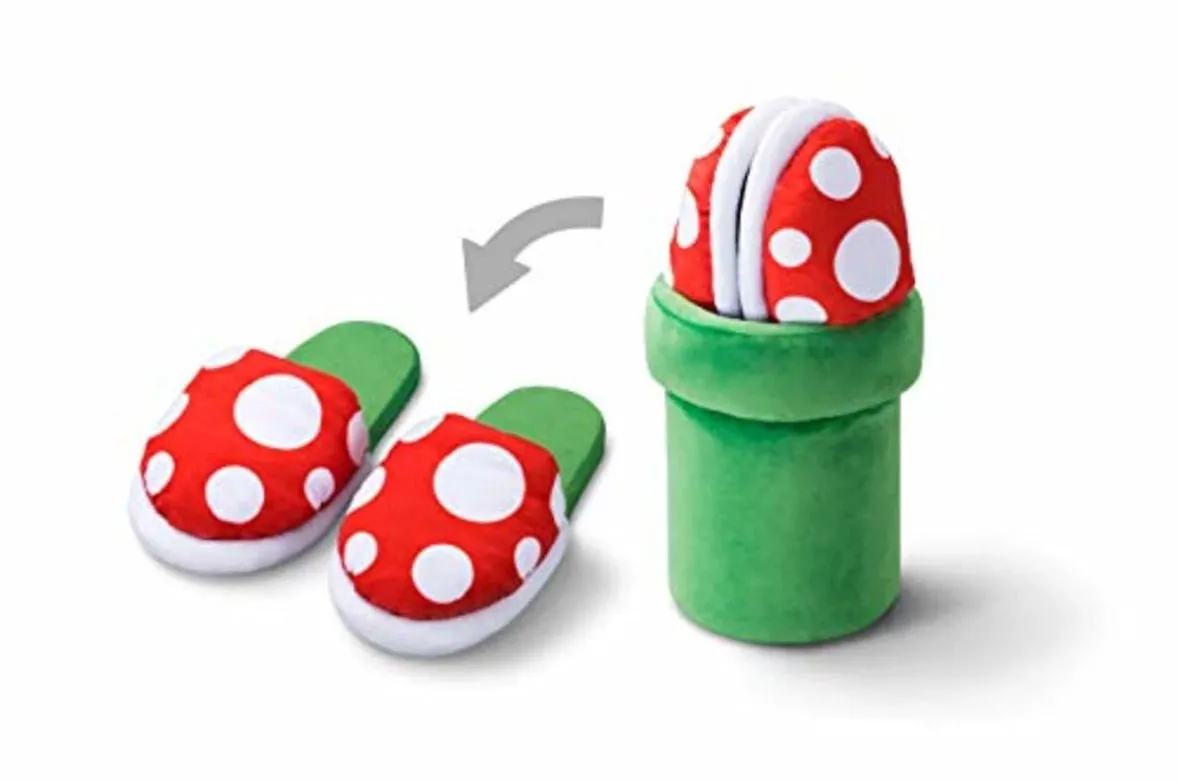 Super Mario Home And Party Room Slippers / Hausschuhe