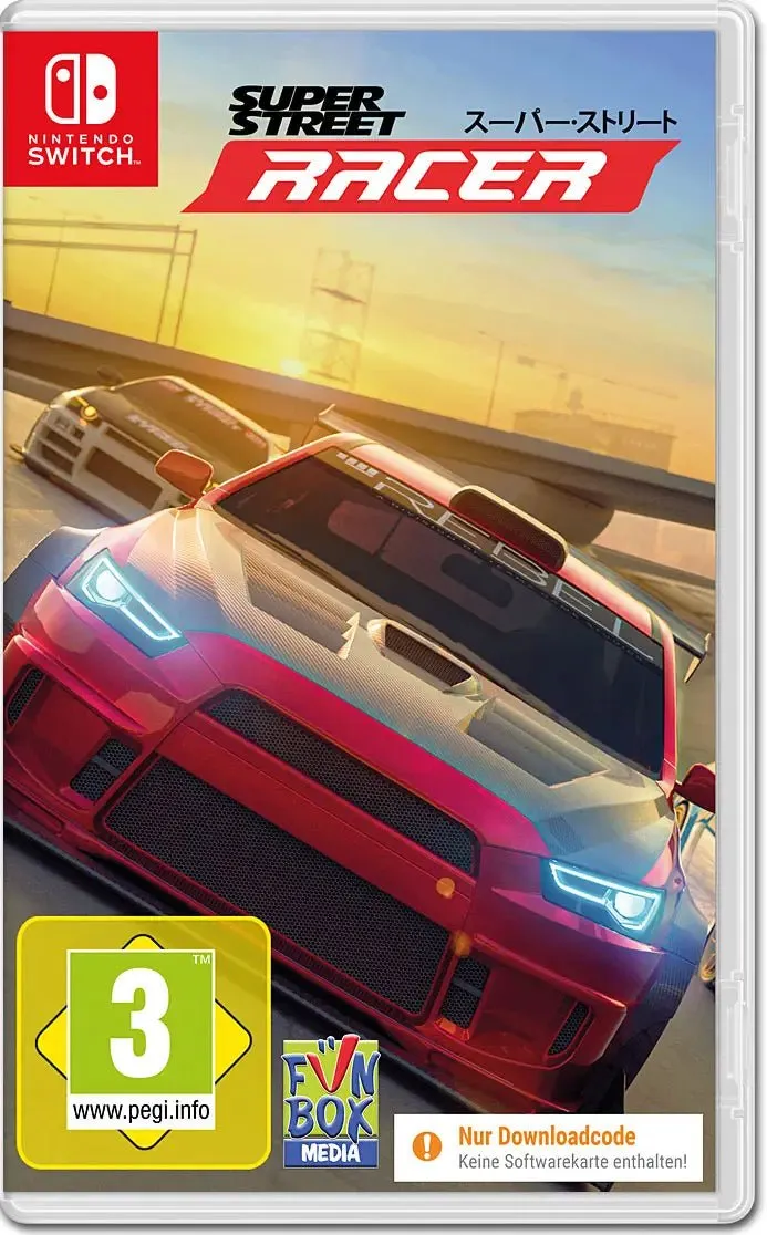 Super Street Racer (Code in a Box) - Switch