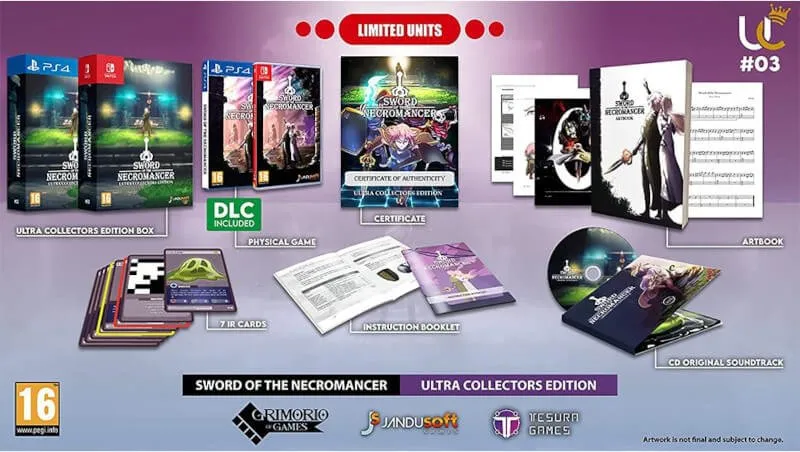Sword of the Necromancer Ultra Collectors Edition - Switch