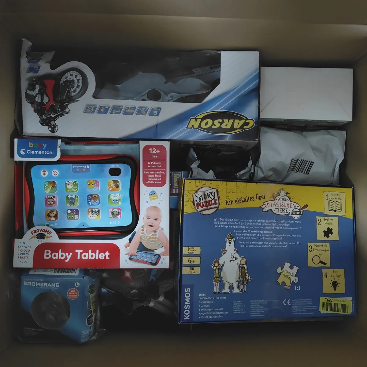 Mattel Spielzeug Bastelset Kartonset Furby Carson Revell Sammlerstück für
