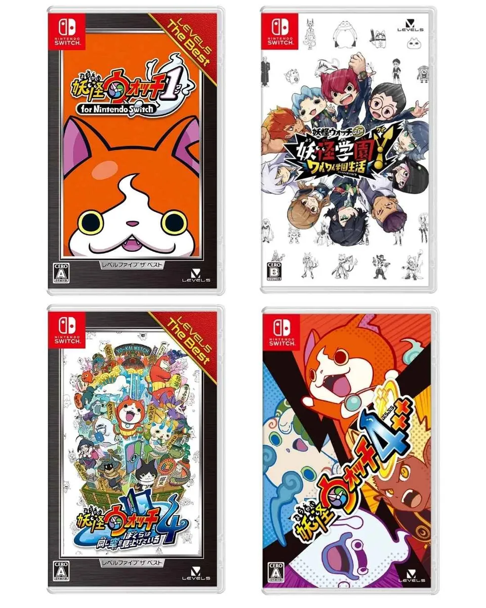 Yo-Kai Watch für Nintendo Switch – Die komplette Sammlung