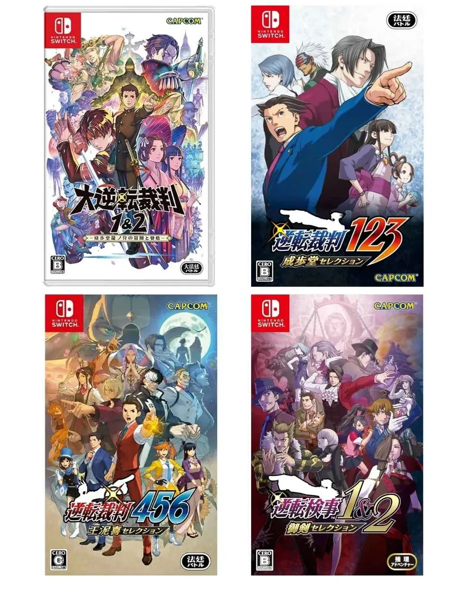 Die komplette Ace Attorney Saga auf Nintendo Switch – Einspruch!