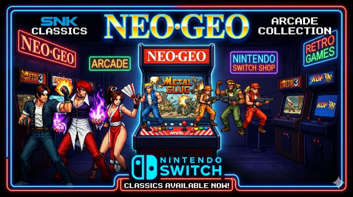 ACA NEOGEO für Nintendo Switch – Wähle mehrere Klassiker und spare Geld!