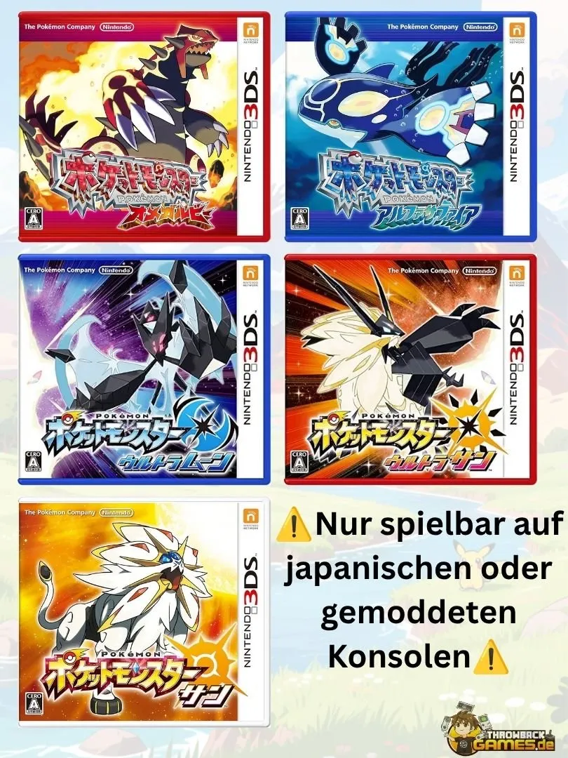 Japan Pokemon 3DS Bundle