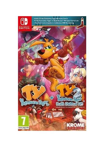TY the Tasmanian Tiger 1 & 2 HD - Switch