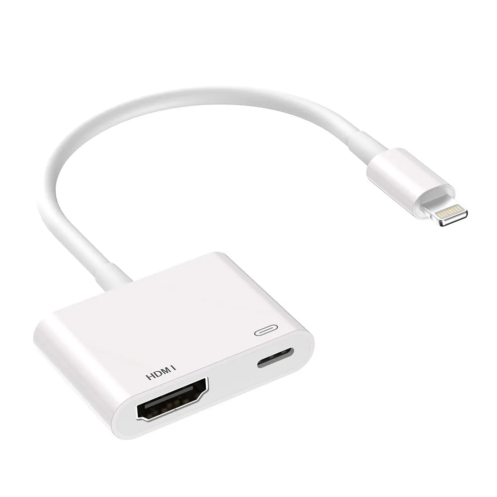 Lightning to HDMI Adapter Sync Screen for iPhone, iPad, iPod