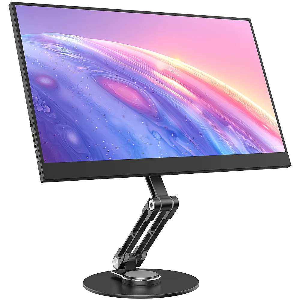 UStand - VESA Halterung Monitor Stand Höhenverstellbar, Multi Winkel Halterung für 12"-19"