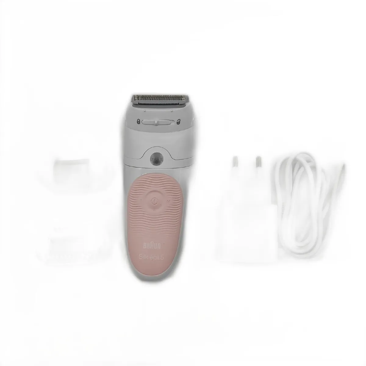 Braun Silkapil 5 Elektrischer Epilierer Damen Weinrot Weiss Lieferumfang Fotos