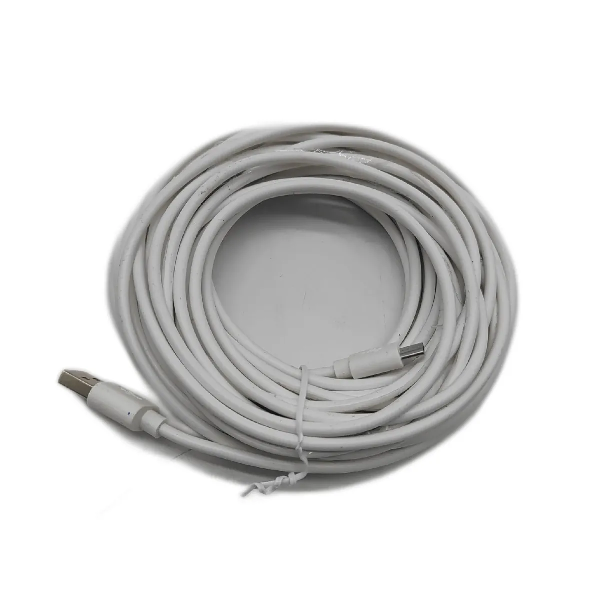 USB Kabel Verbindungskabel Elektrozubehör 10 Meter lang weiß robust langlebig für Geräte