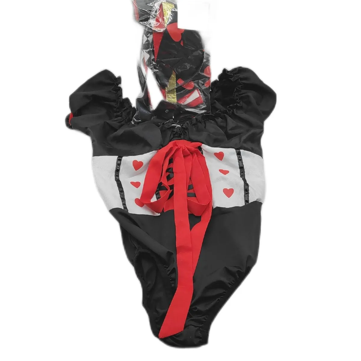 Herzkönigin Kleid Damenkarneval Fasching Größe XL Karneval Verkleidung Spaß