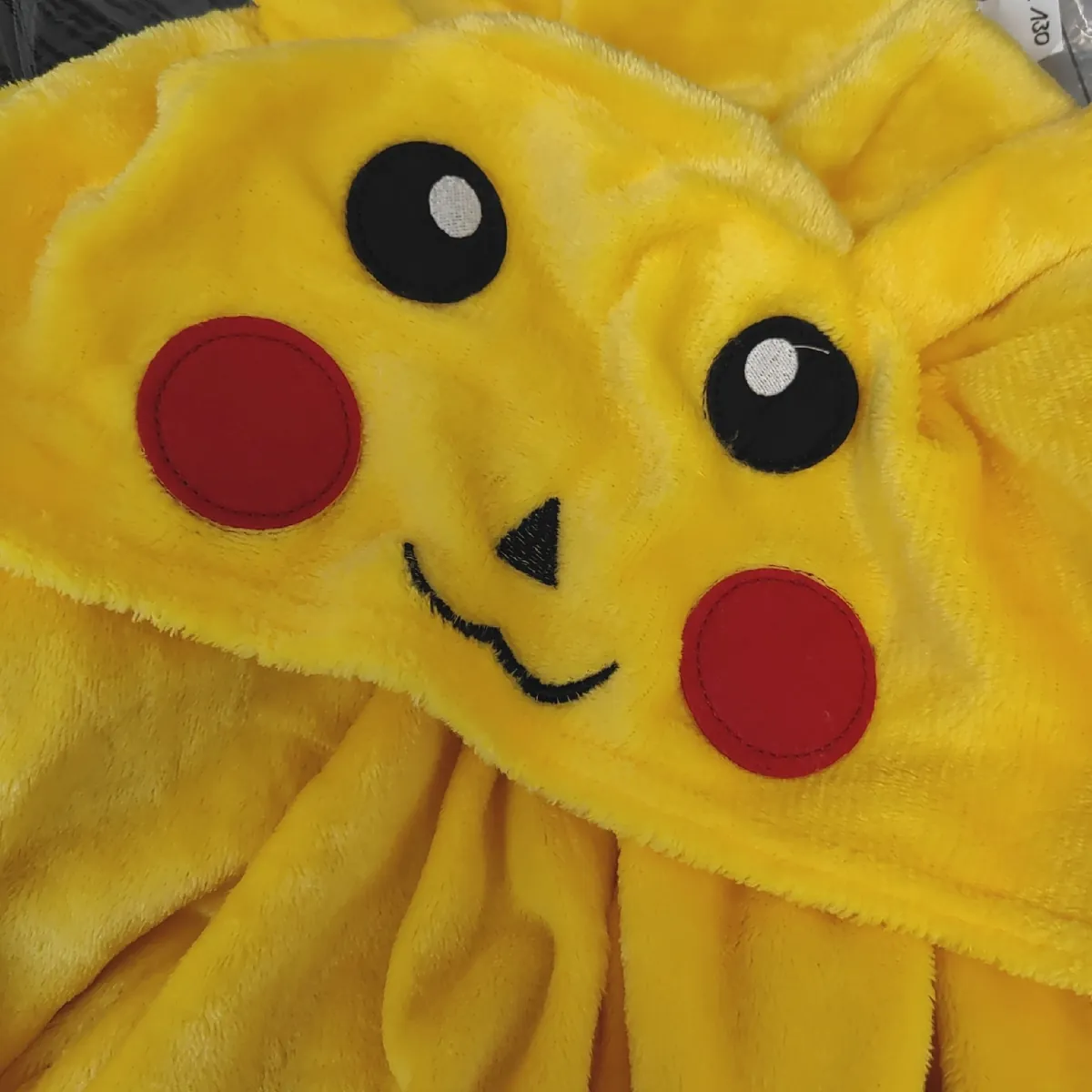 Pokemon Einteiler Kinderkleidung Freizeitanzug Pokemon Einteiler Kuschelig warm Kapuze