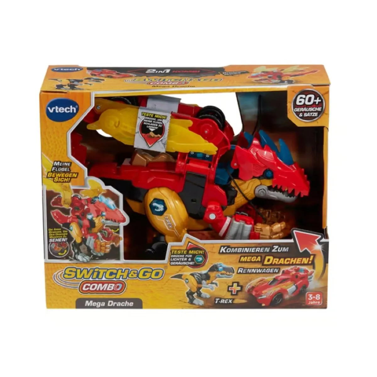 Vtech Switch & Go Dinos Combo Mega Drache