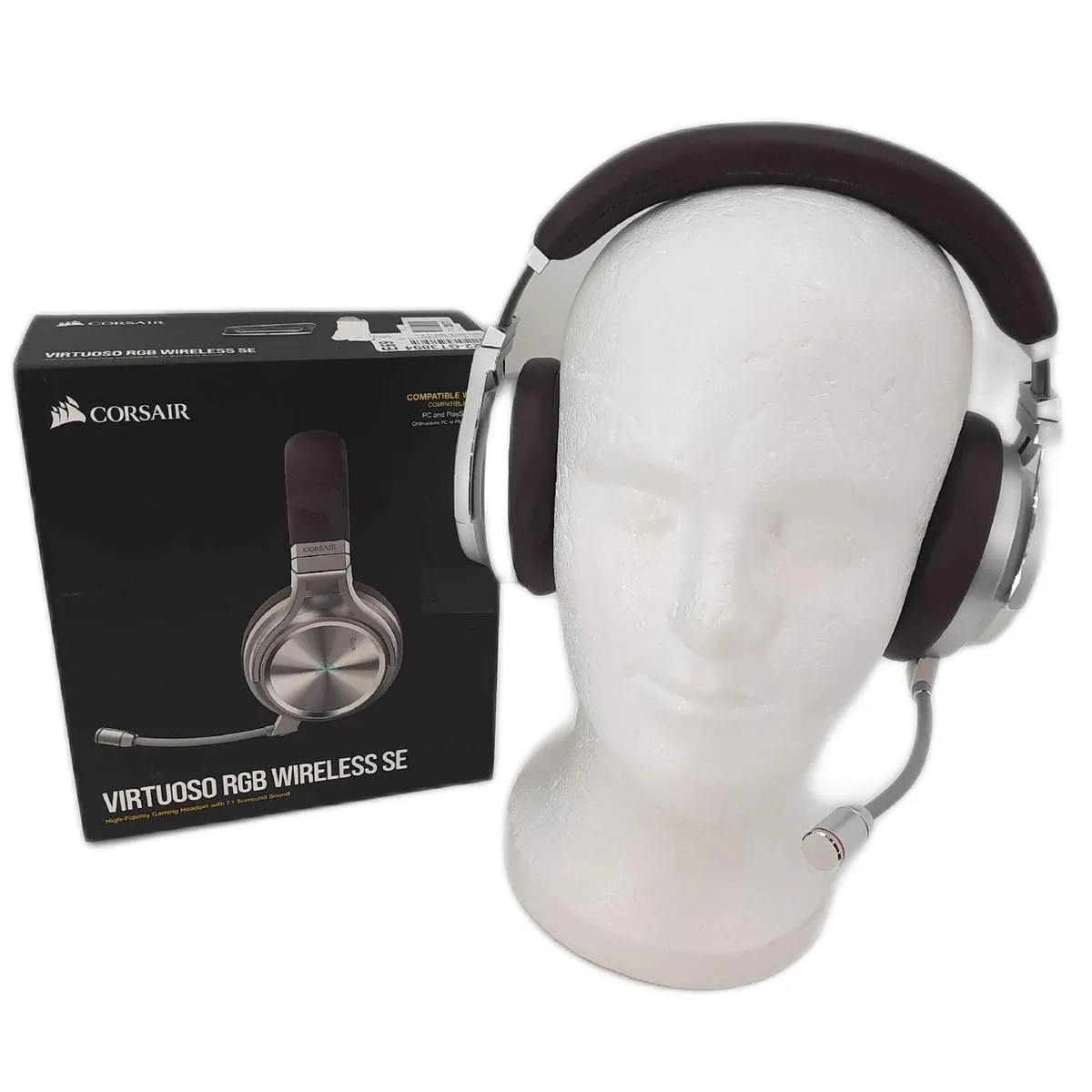 Corsair Gaming Headset Kommunikation Zubehör Virtuoso RGB Wireless SE 50mm Neodym Sound