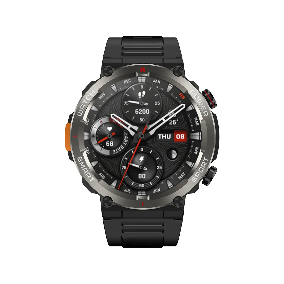 Blackview W50 Pro 1.45" IP68 Wasserdicht Smartwatch mit LED-Taschenlampe