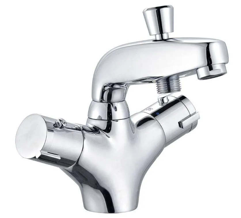 Rousseau Thermostat Armatur Badarmatur Wolga 2 MTRO für Wannenfüll