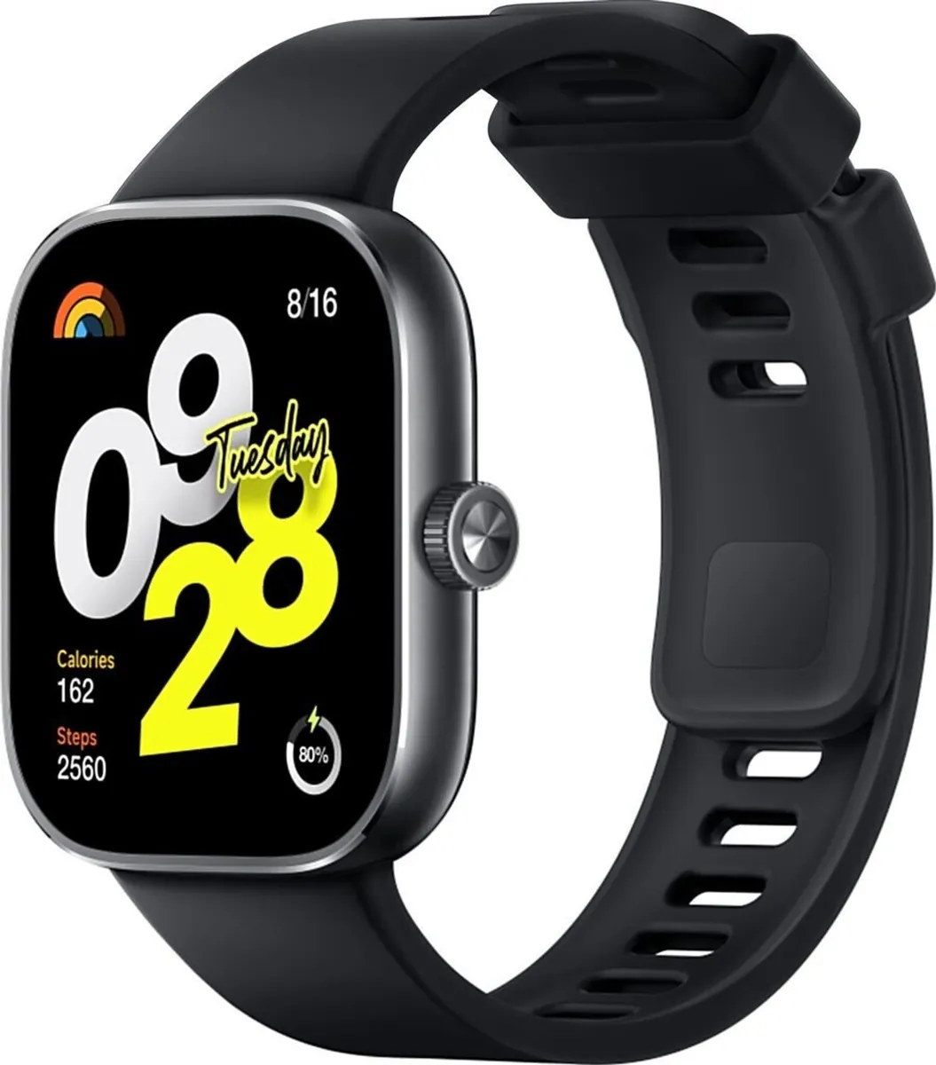 Xiaomi Redmi Watch 4 Bluetooth GPS 41mm AMOLED Schwarz 5ATM SpO2 BHR7854GL